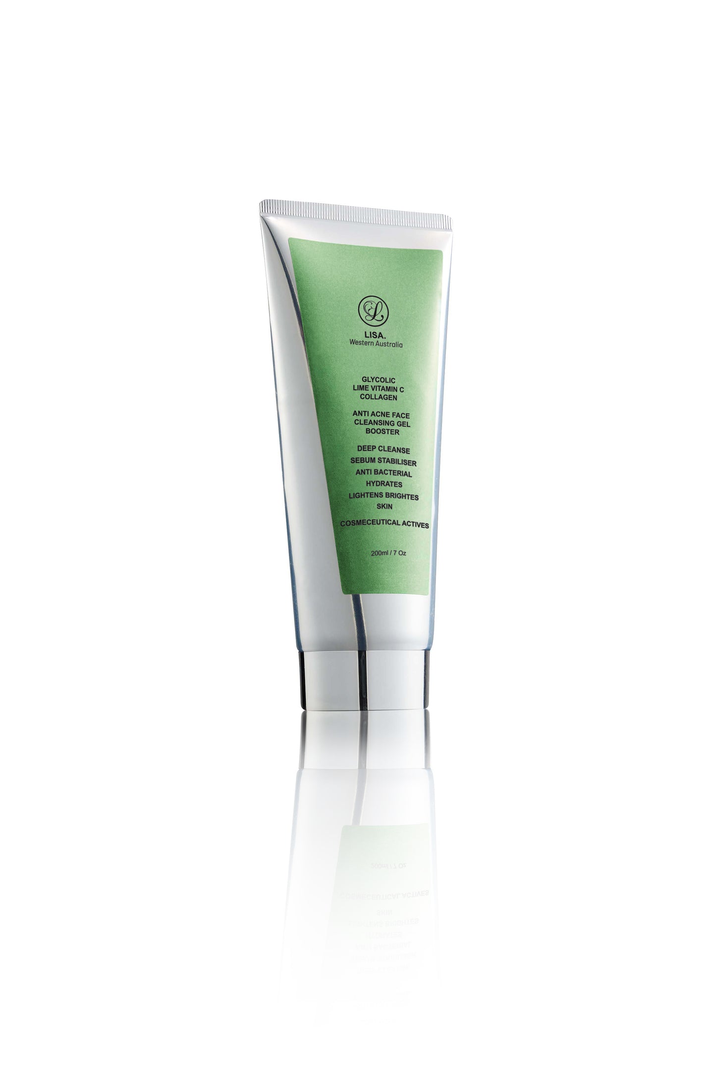 Glycolic Lime Vitamin C Detoxification Cleansing Gel Booster