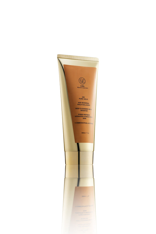Age Reversal 24k Pure Gold Deep Cleansing Milk Booster