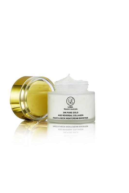 Age Reversal 24k Pure Gold Face & Neck Night Cream Booster