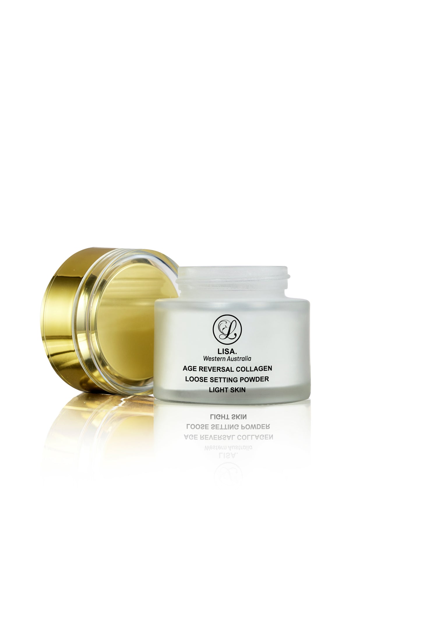 Collagen Makeup Loose Setting Powder – Light Skin
